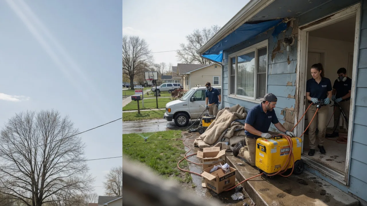 Basement Flood Cleanup in Clay City, KY near me